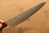 Seisuke Silver Steel No.3 Nashiji Petty-Utility 135mm with Red Pakkawood Handle - Seisuke Knife - Slide 4