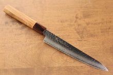  Sakai Takayuki VG10 33 Layer Damascus Petty-Utility 180mm with Keyaki Elm Handle - Seisuke Knife