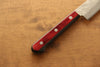 Seisuke Silver Steel No.3 Nashiji Petty-Utility 135mm with Red Pakkawood Handle - Seisuke Knife - Slide 6