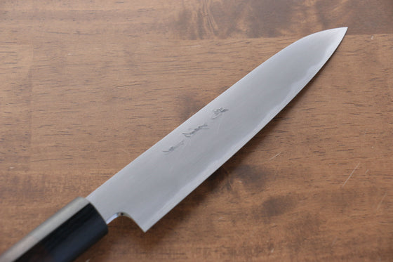 Jikko White Steel No.2 Petty-Utility  150mm Shitan Handle - Seisuke Knife