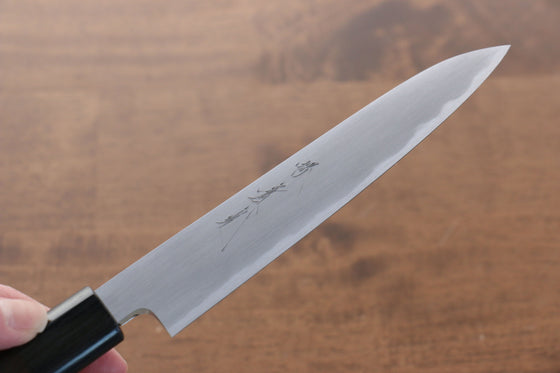 Jikko White Steel No.2 Petty-Utility  150mm Shitan Handle - Seisuke Knife