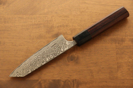 Masakage Kumo VG10 Damascus Small Bunka 120mm with Shitan Handle - Seisuke Knife