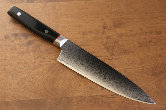 Seisuke Saiun VG10 Damascus Gyuto 200mm Black Micarta Handle - Seisuke Knife