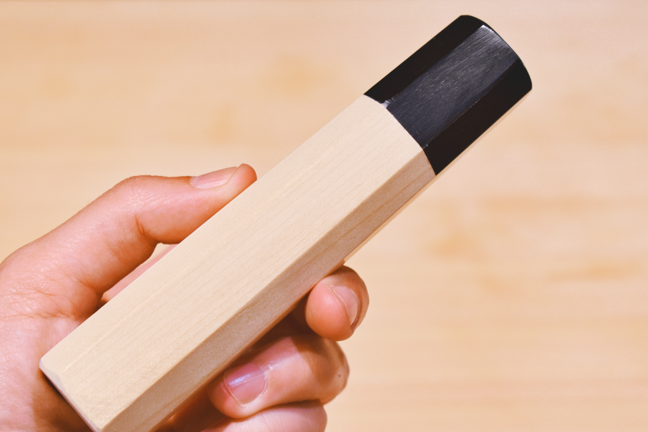 Octagonal Magnolia Knife Handle (Deba) - Seisuke Knife