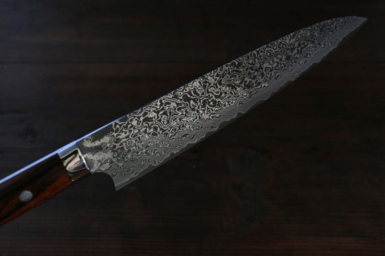 Takeshi Saji Knife SG2 Petty 135mm with Iron Wood Handle - Seisuke Knife