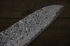 Takeshi Saji SG2 Black Finished Santoku 180mm Cow Bone Handle - Seisuke Knife - Slide 7