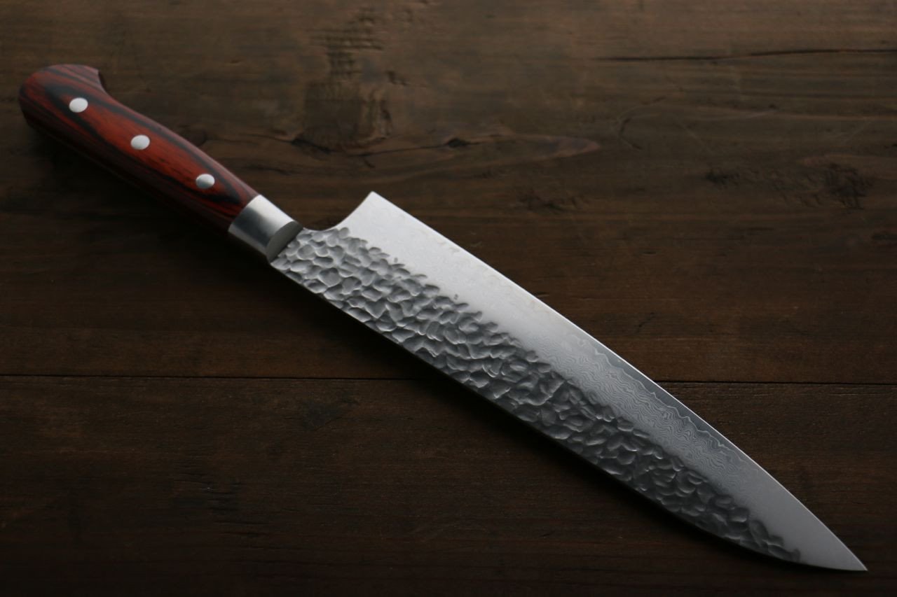 Sakai Takayuki 33 Layer Damascus Gyuto 210mm & Petty 150mm Set - Seisuke Knife
