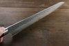 Sakai Takayuki VG10 33 Layer Damascus Sujihiki 240mm Mahogany Pakka wood Handle - Seisuke Knife