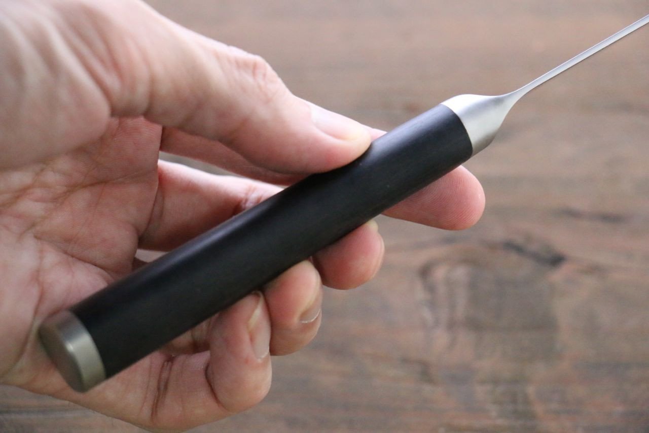 Miyako 33 Layer Damascus AUS-8a Petty Utility Japanese Chef Knife 130mm - Seisuke Knife