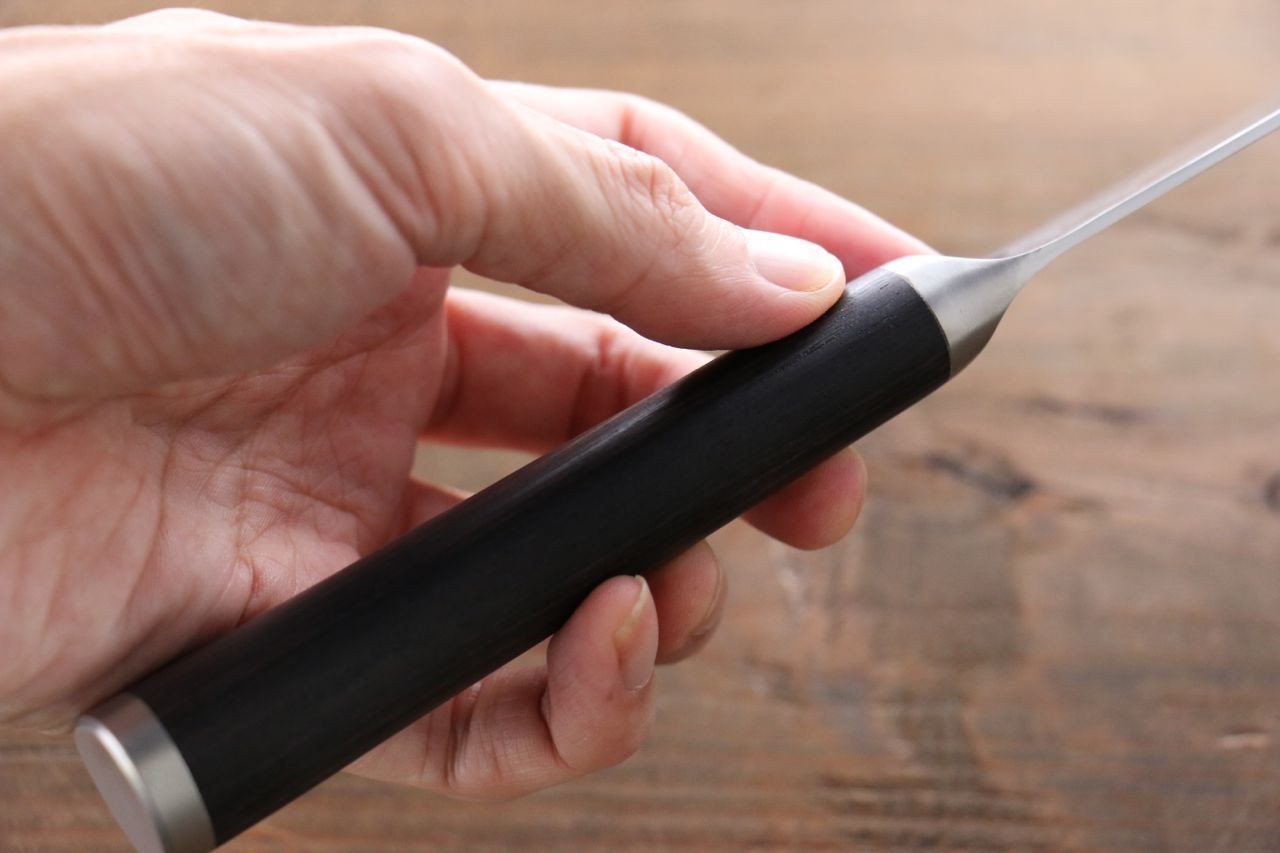 Miyako AUS8 33 Layer Damascus Santoku 180mm - Seisuke Knife