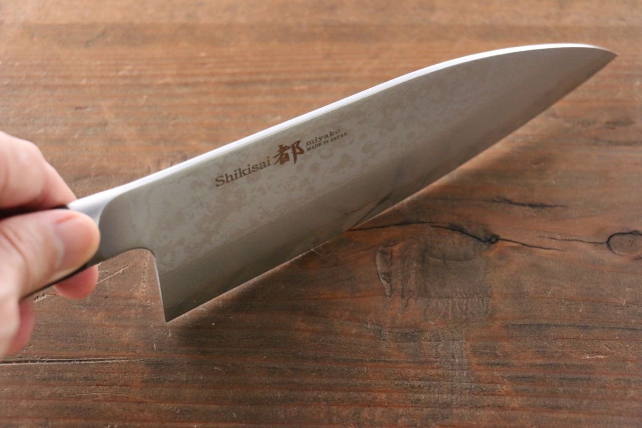 Miyako AUS8 33 Layer Damascus Deba 165mm - Seisuke Knife