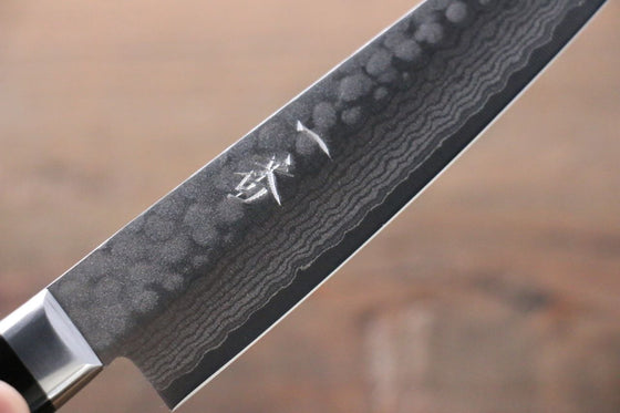 Seisuke VG10 17 Layer Damascus Petty-Utility 135mm Pakka wood Handle with Sheath - Seisuke Knife