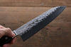 Sakai Takayuki Blue Steel Hammered 3 Layer Santoku 180mm - Seisuke Knife - Slide 10