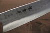 Sakai Takayuki Blue Steel Hammered 3 Layer Santoku 180mm - Seisuke Knife - Slide 5