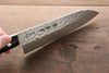 Sakai Takayuki 3 Layer Hammered Blue Steel Core Santoku Japanese Chef Knife 165mm - Seisuke Knife - Slide 10