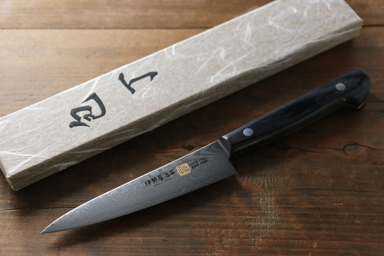 Iseya VG10 Damascus Petty-Utility 120mm - Seisuke Knife