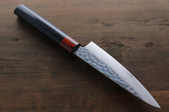 Iseya VG10 Damascus Small Santoku 135mm - Seisuke Knife