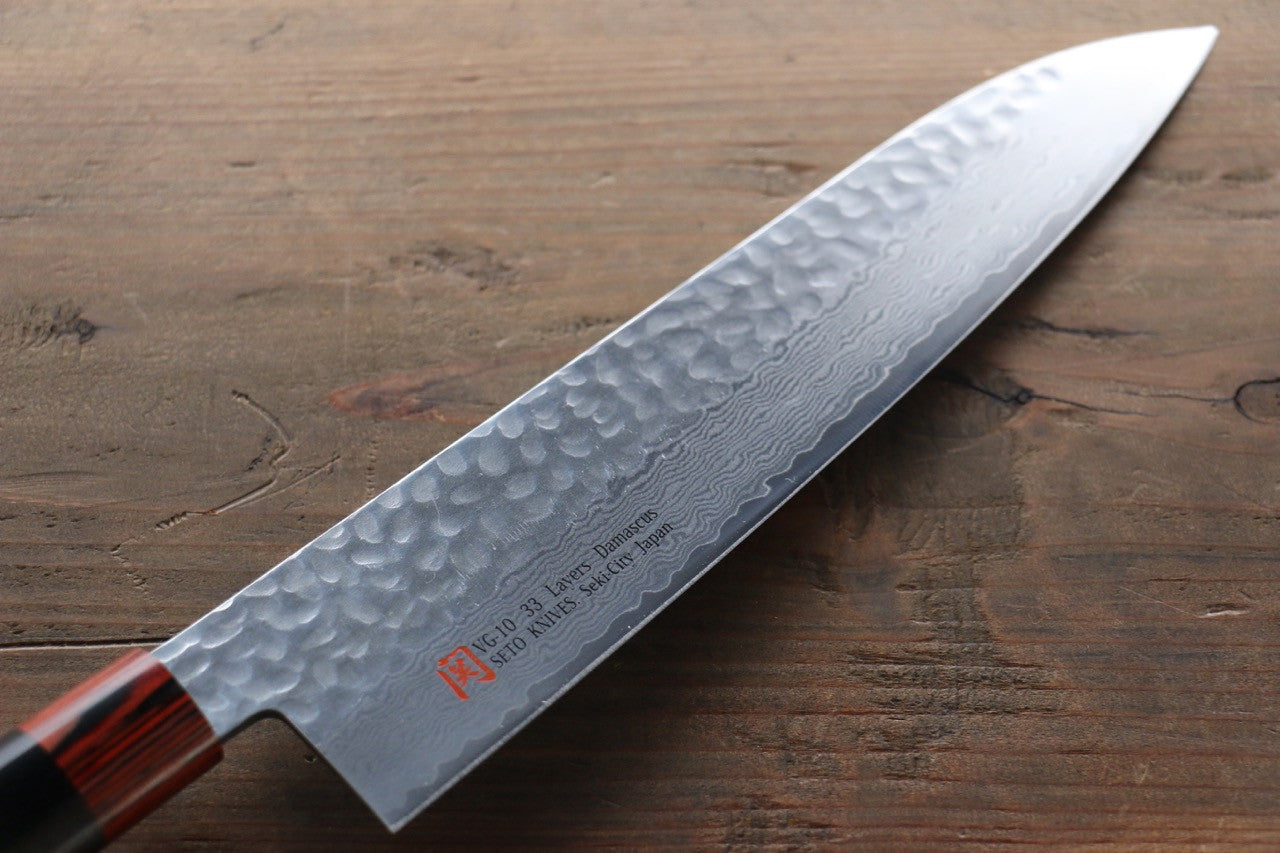 Iseya VG10 Damascus Gyuto 210mm - Seisuke Knife