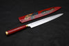 Takeshi Saji VG10 Japanese Yanagiba Chef Knife 270mm with Maki-e Art Fan - Seisuke Knife - Slide 2