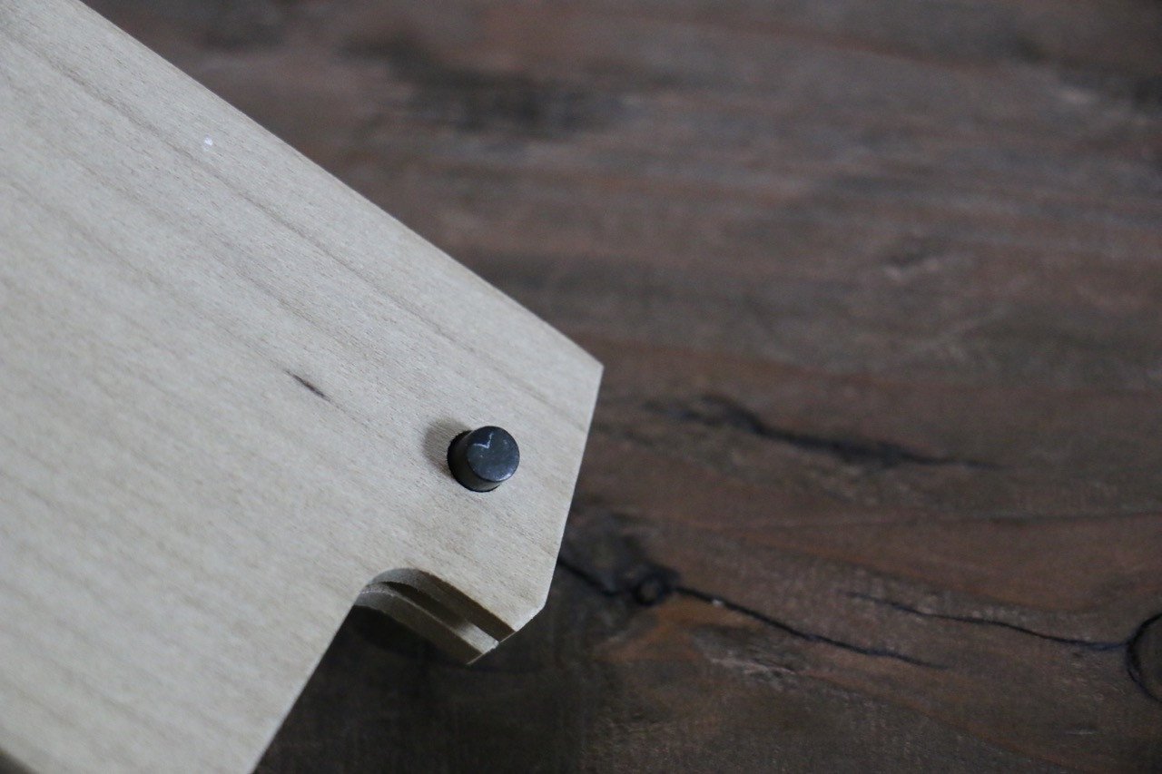 Magnolia Saya Sheath for Sujihiki Knife with Plywood Pin 270mm - Seisuke Knife