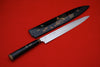 Takeshi Saji VG10 Japanese Yanagiba Chef Knife with Maki-e Art Rooster 270mm - Seisuke Knife - Slide 1