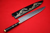 Takeshi Saji Maki-e Art SG2 Diamond Finish Gyuto 300mm Lacquered Handle - Seisuke Knife - Slide 1