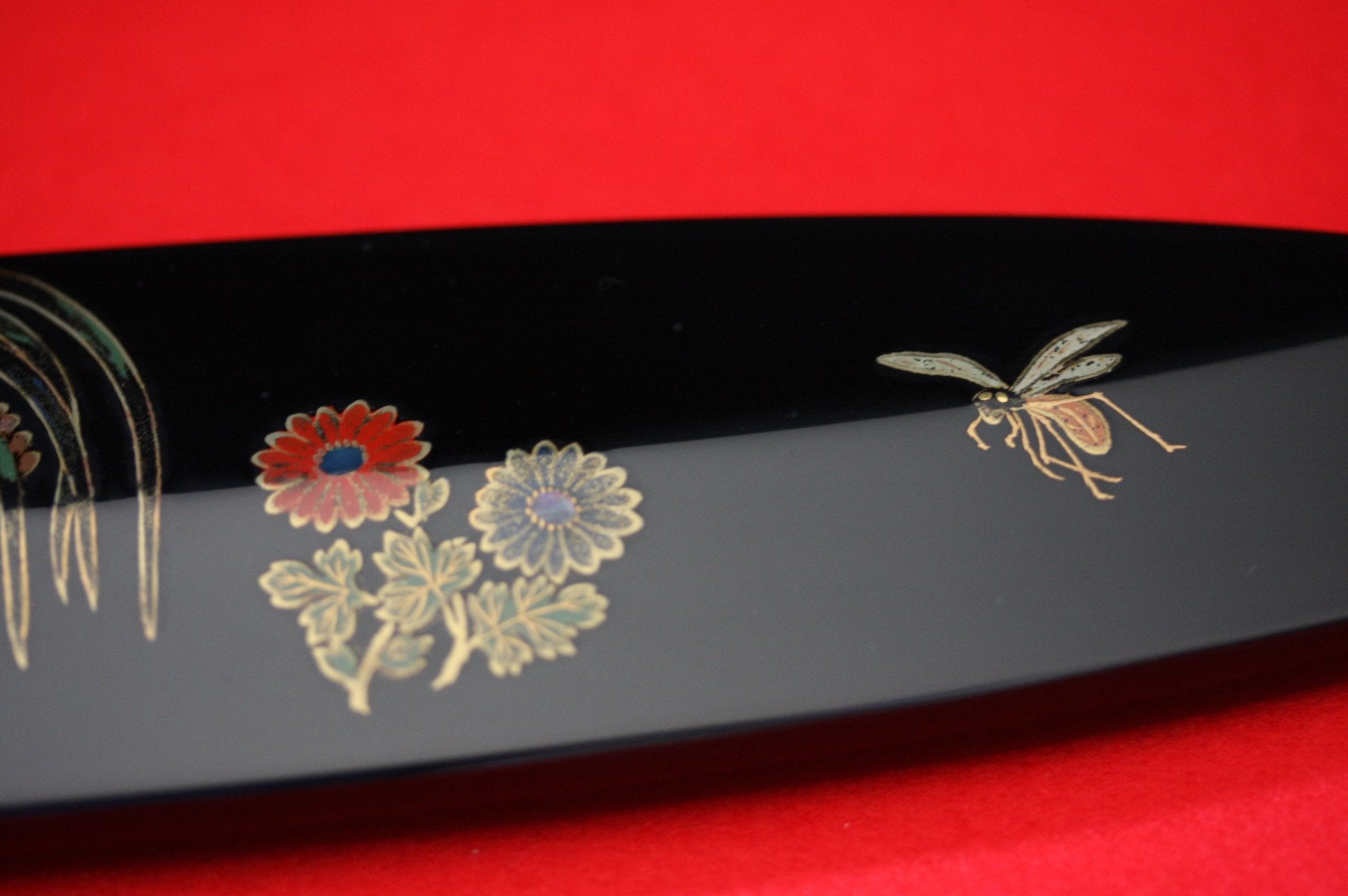 Takeshi Saji VG10 Japanese Yanagiba Chef Knife with Maki-e Art Rooster 270mm - Seisuke Knife