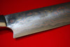 Takeshi Saji Colored Damascus Japanese Gyuto Chef Knife with Maki-e Art Two Japanese Castles 300mm - Seisuke Knife - Slide 9