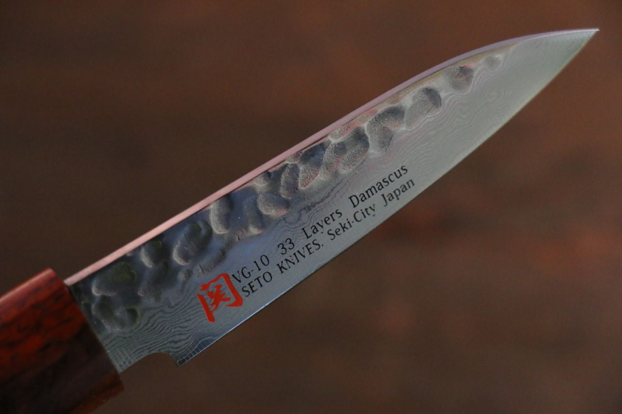 Iseya VG10 Damascus Paring 76mm - Seisuke Knife