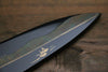 Takeshi Saji Maki-e Art Blue Steel No.2 Colored Damascus Gyuto 210mm Lacquered Handle - Seisuke Knife - Slide 12